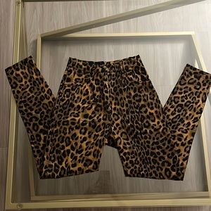 Verge Girl Leopard Print Ankle Pant